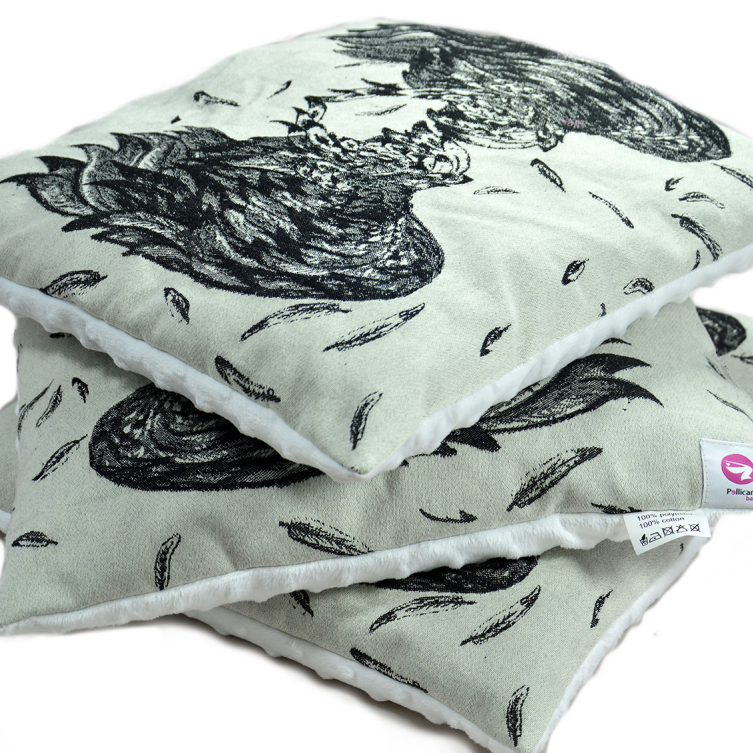 Pillow Agenoria Black Wrap